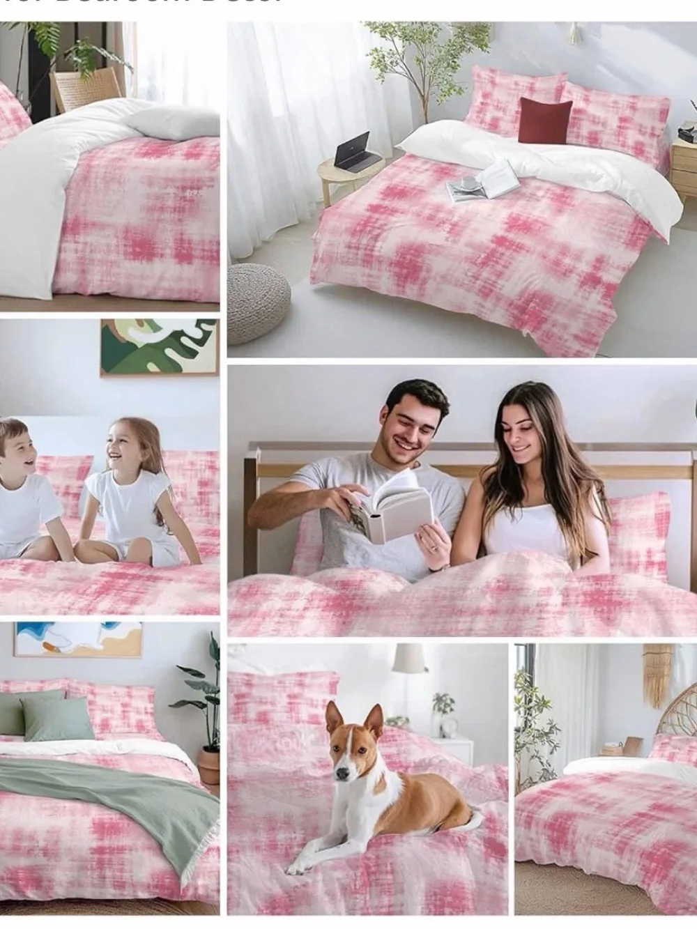 Threshold Yarn Dyed Cotton Duvet Cover Set - Blush Pink